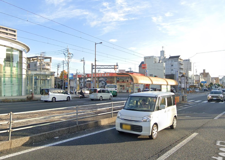 電停　上町2丁目